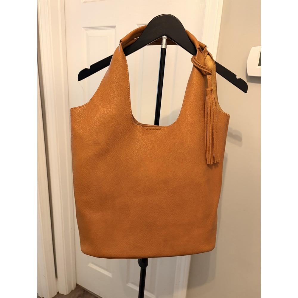Montana West Mustard Yellow Vegan Leather Slouchy Hobo Shoulder Bag Boho Western